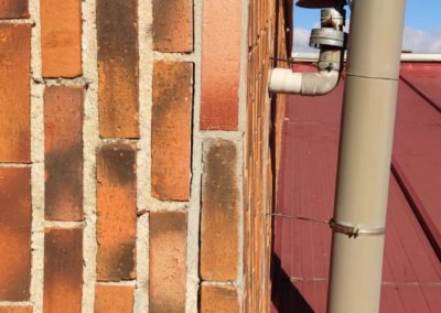 reparación daños en fachada de ladrillo Tarragona