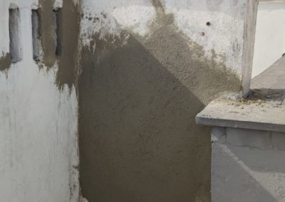 Restauración de paredes exteriores