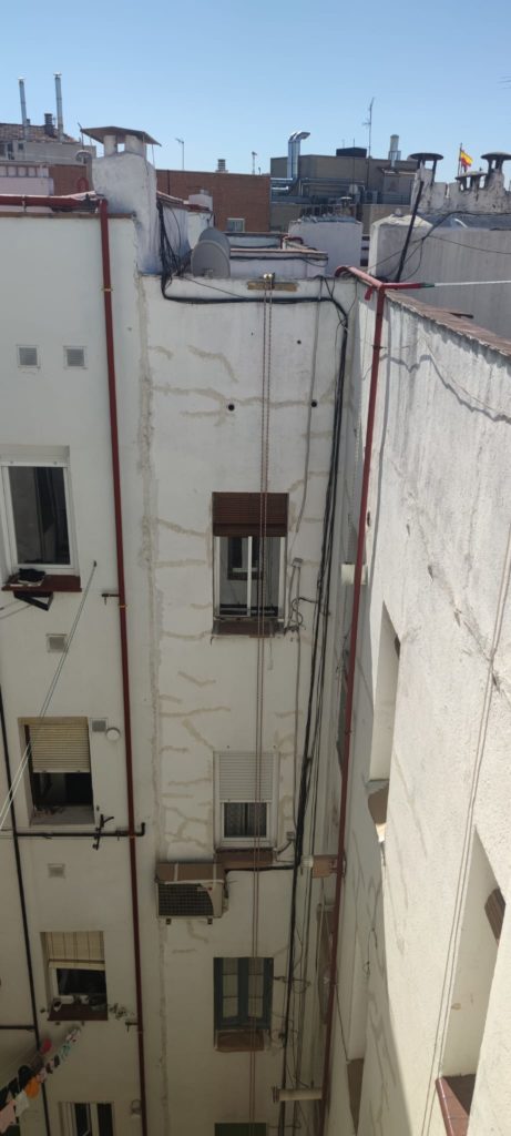 trabajos en patios de luces en Tarragona 8