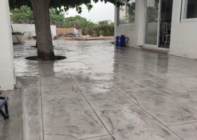 Hormigon impreso