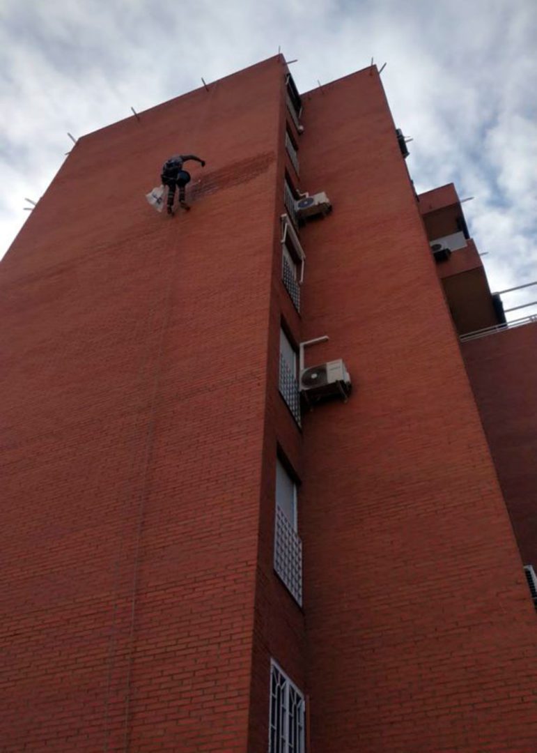 Rehabilitacion de fachada inicio