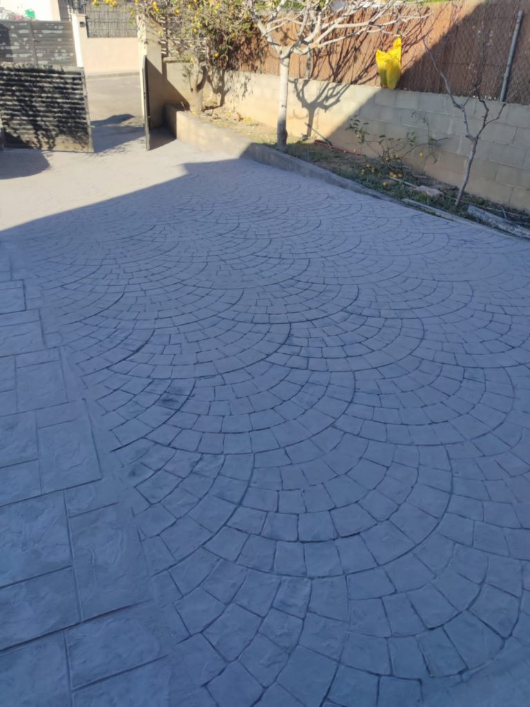 Hormigón impreso en Tarragona (4)