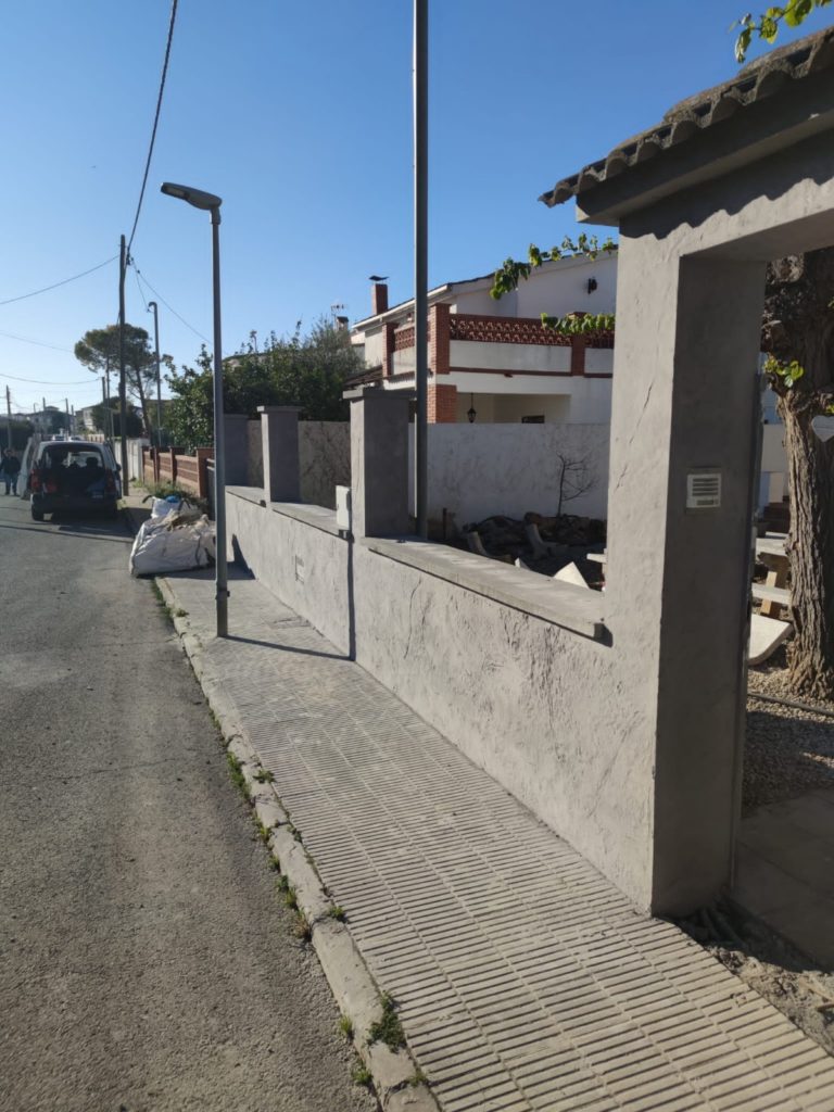 Rehabilitación de muros ecteriores Tarragona (